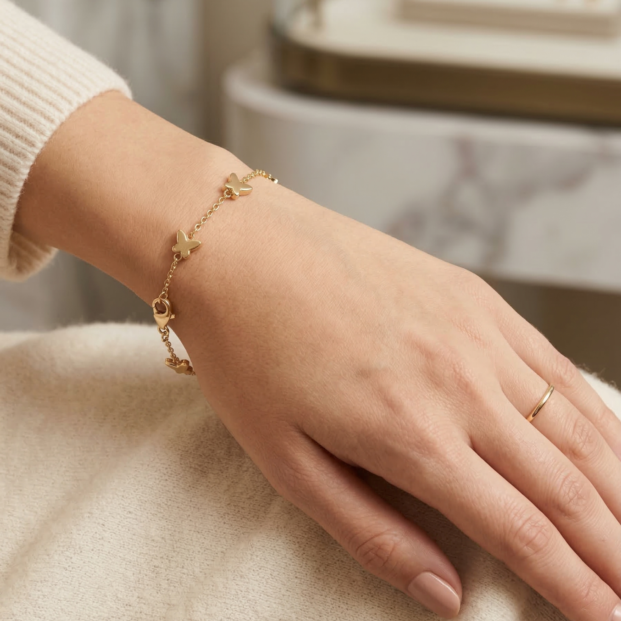 The Butterfly Chain Bracelet