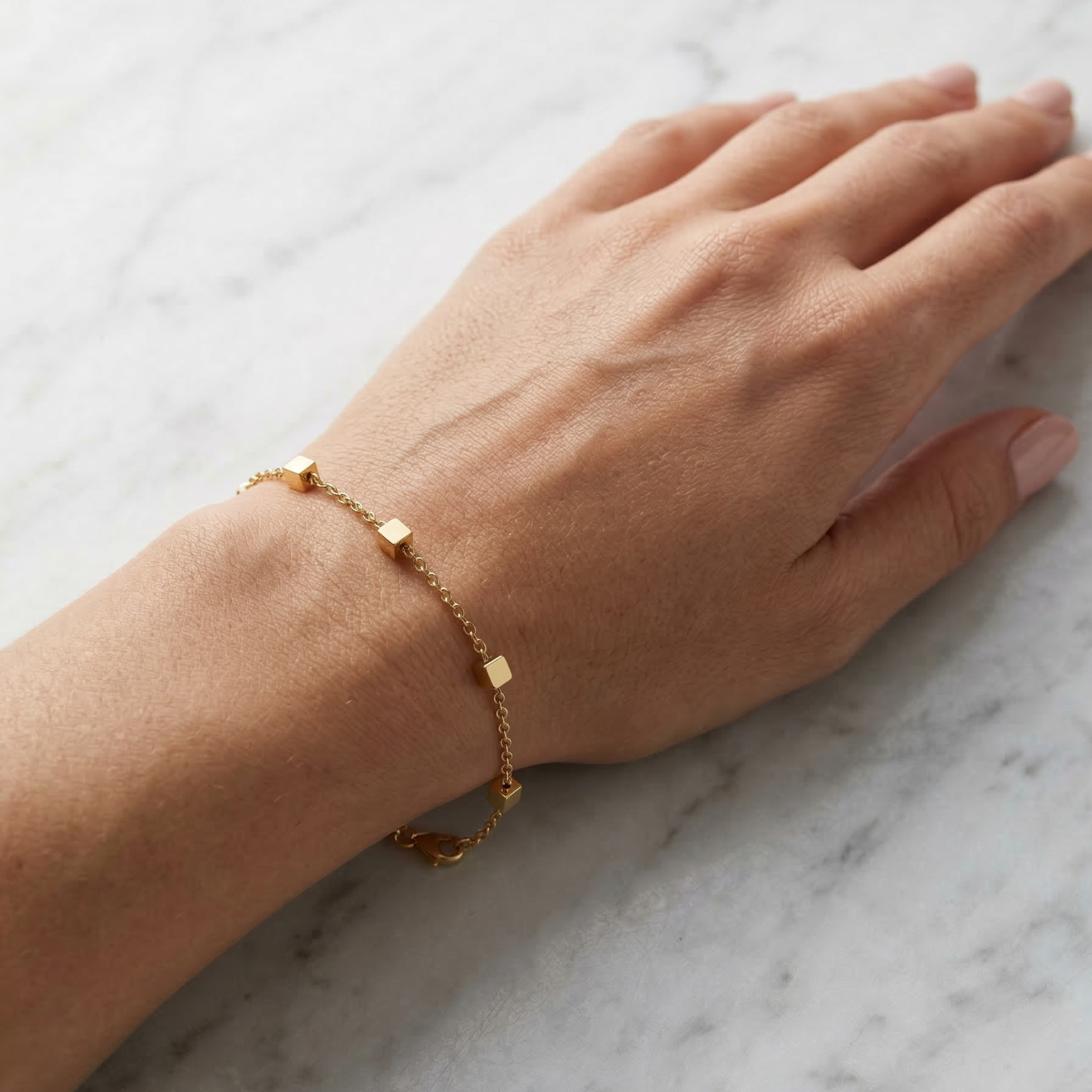 The Cube Chain Bracelet