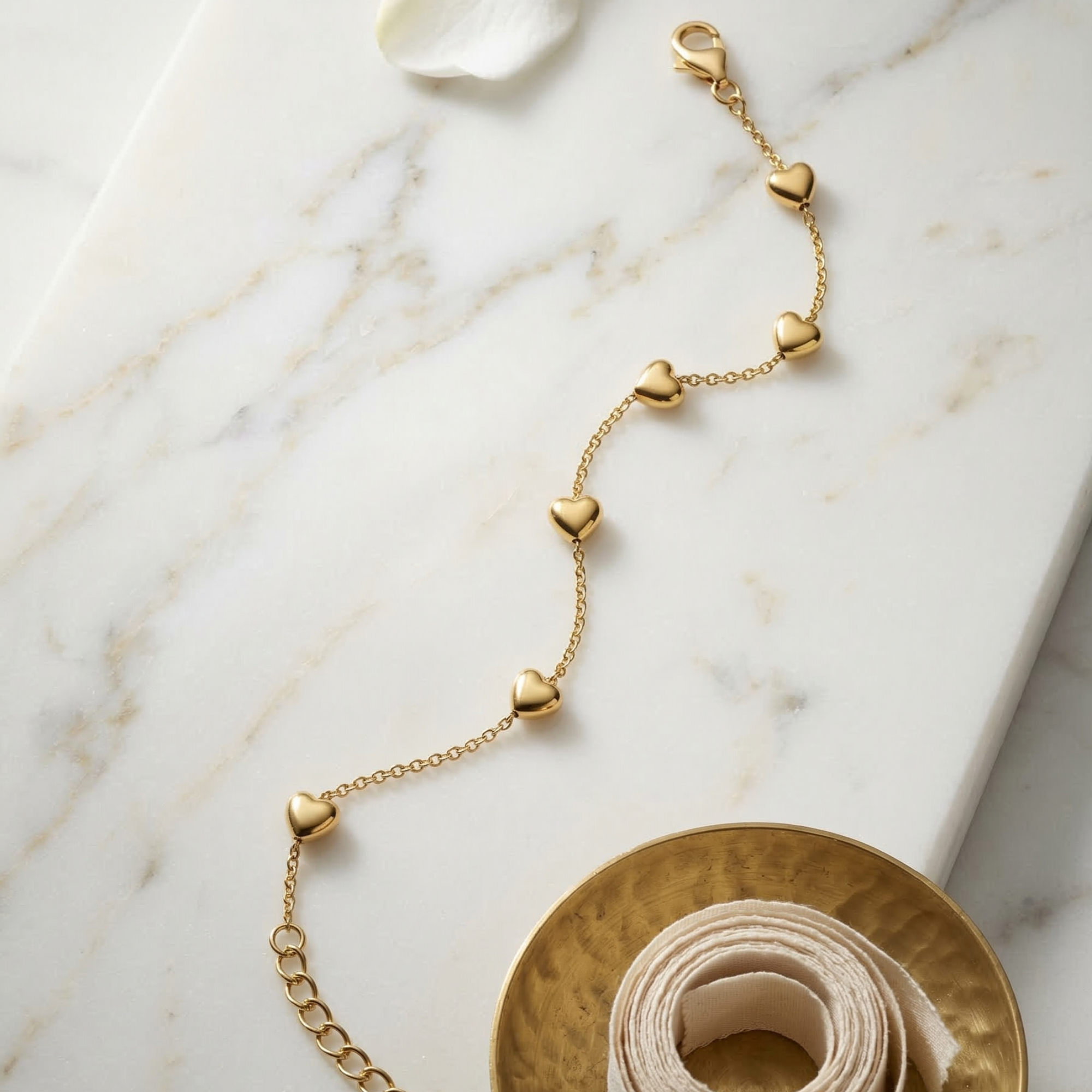 The Heart Chain Bracelet