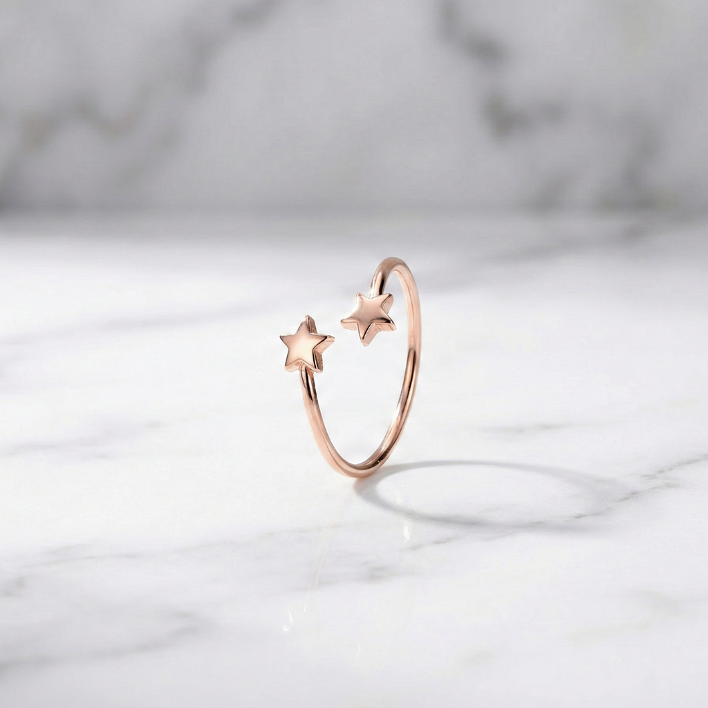 The Twin Star Ring