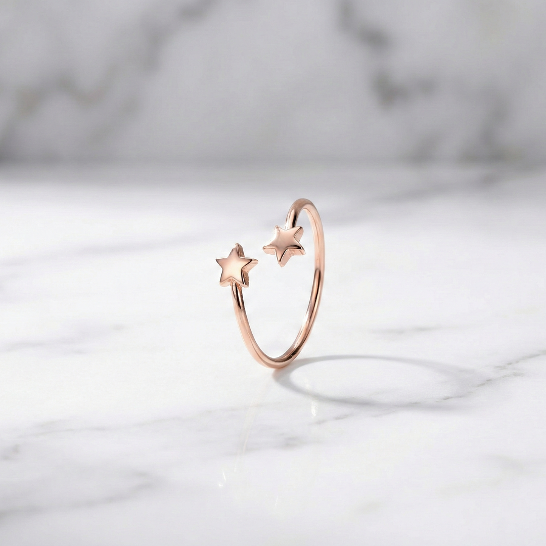 The Twin Star Ring