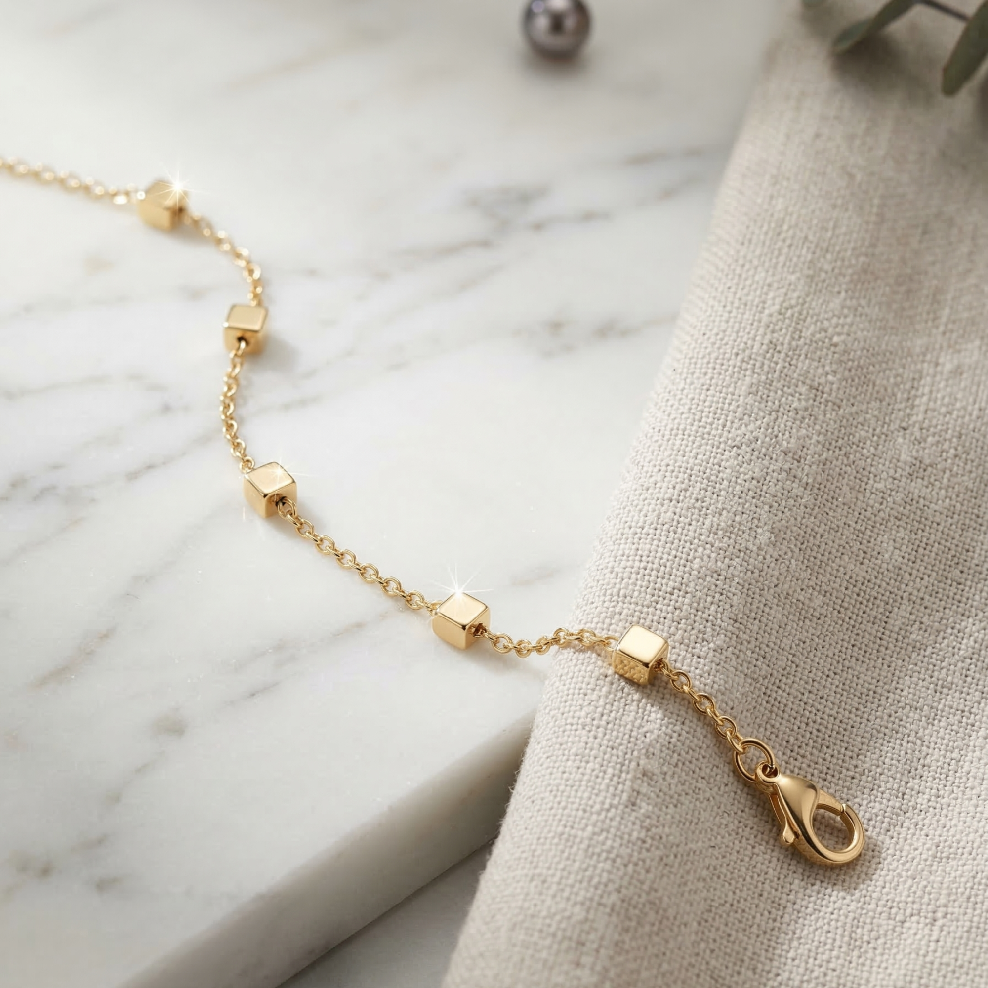The Cube Chain Bracelet