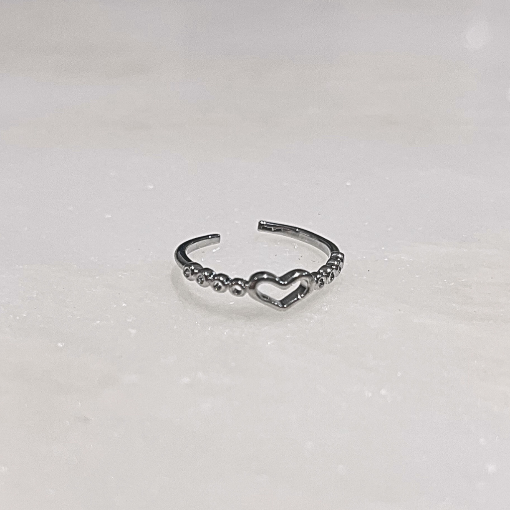 The Heartlink Ring (Silver)