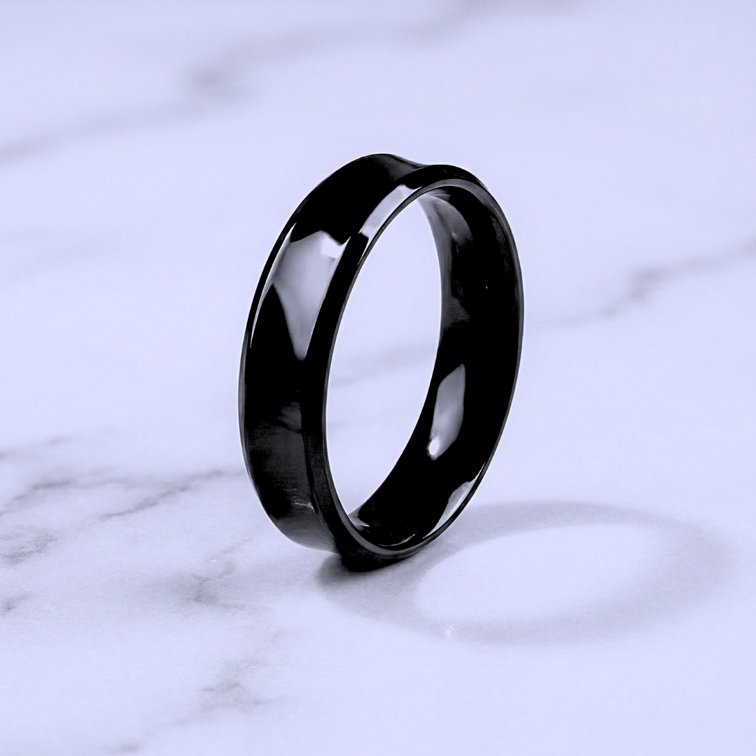 The Concave Midnight Ring