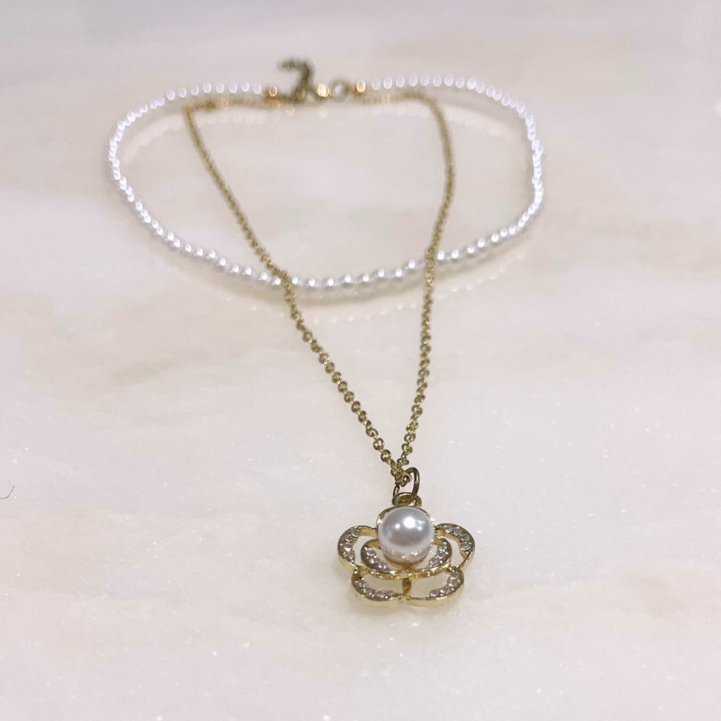 The Rose Pearl Pendant