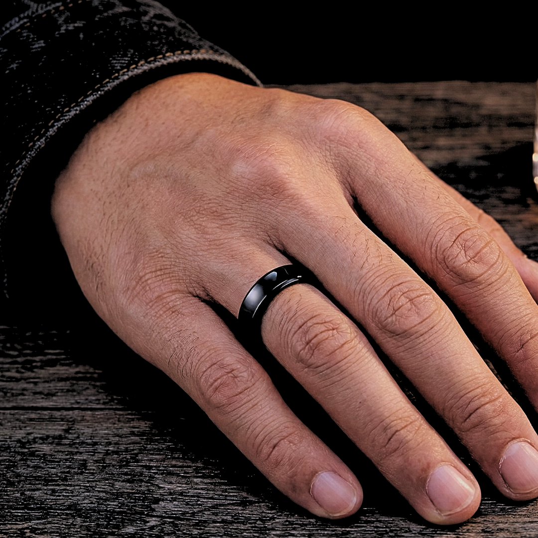 The Concave Midnight Ring