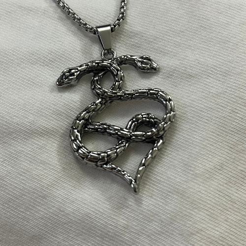 Twin Serpent Pendant